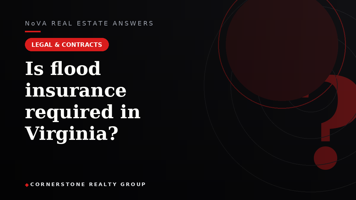 Is flood insurance required in Virginia?