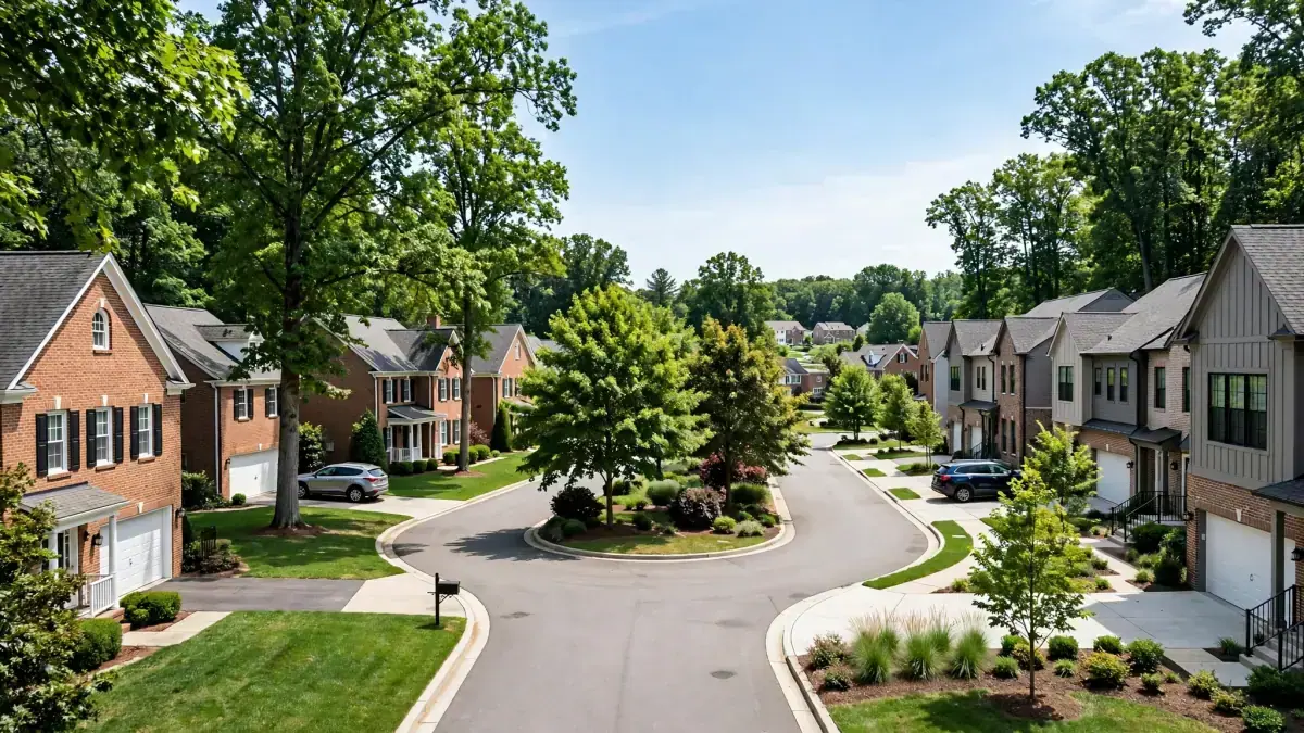 Centreville suburban homes