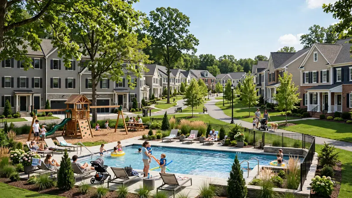South Riding suburban homes