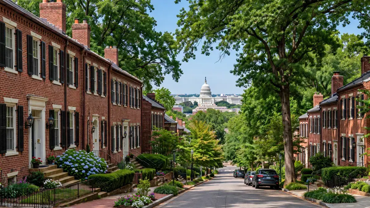 Washington DC suburban homes